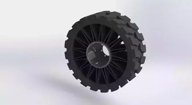 Wheel for forklift Michelin 