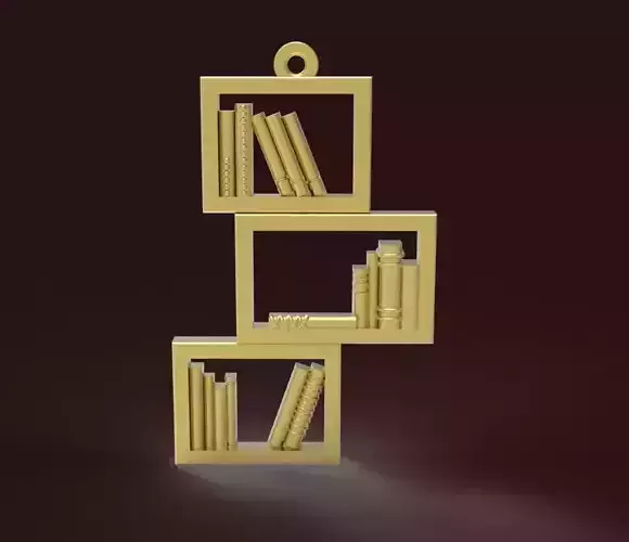 Pendant Books 3D print model