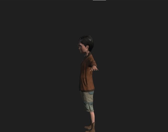 Bruno - From Boy In The Striped Pajamas The Movie 3D model_4