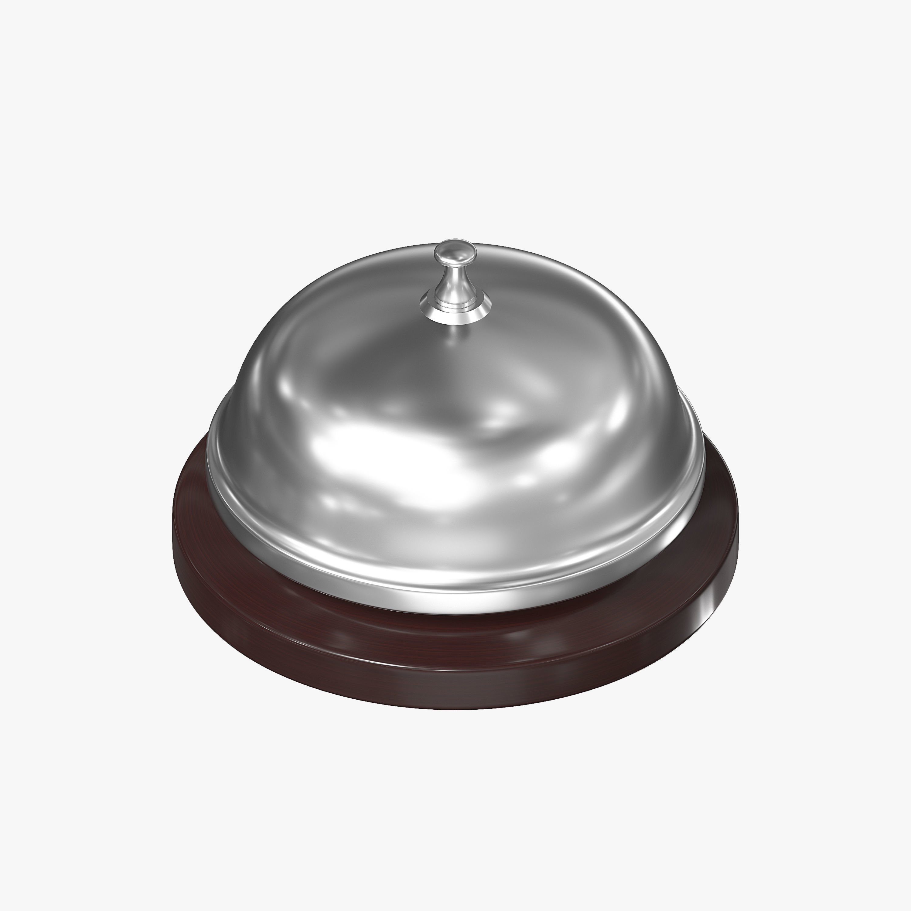 Service bell 3D model_1