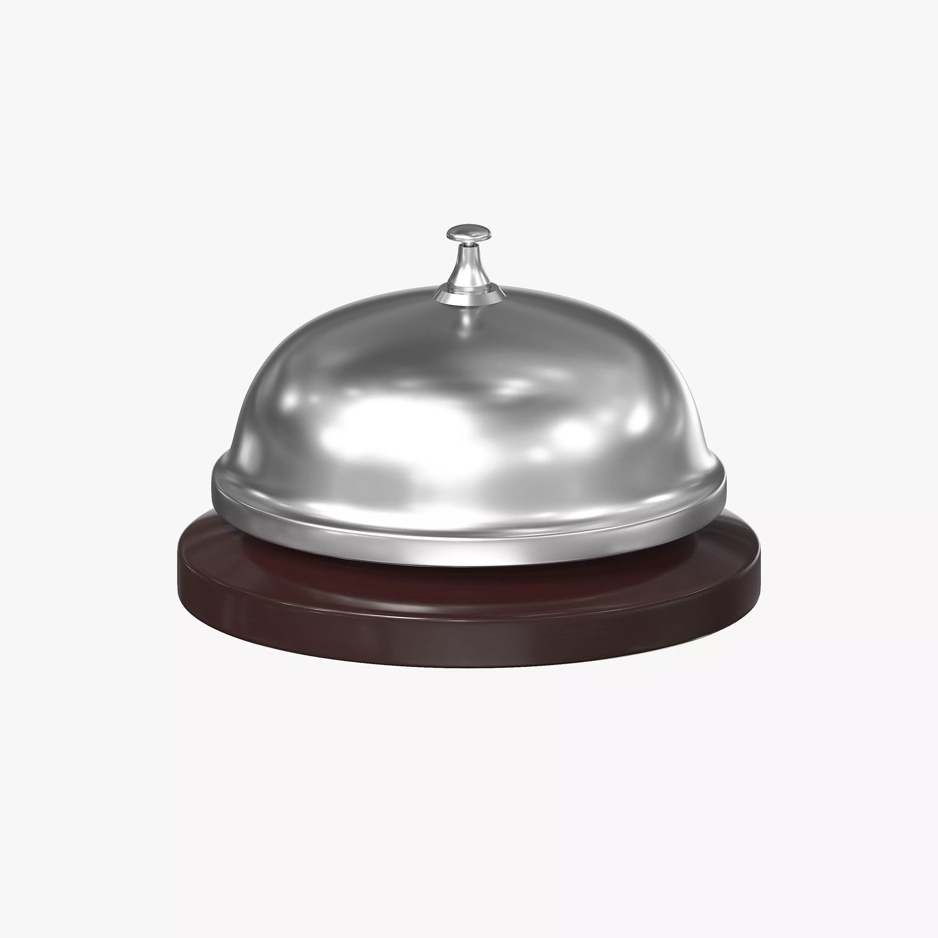 Service bell 3D model_0
