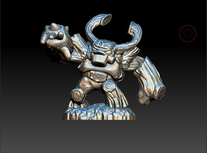 Skylanders Giants Tree Rex 3d Scan 3D print model