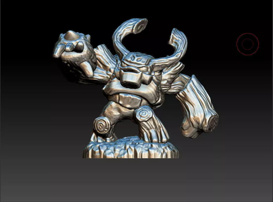 Skylanders Giants Tree Rex 3d Scan 3D print model_0