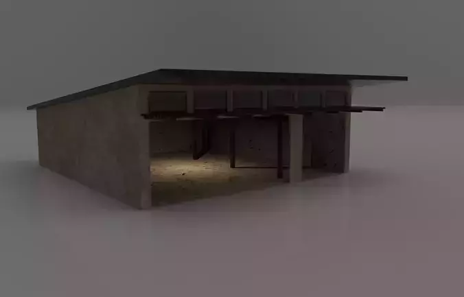 Medium Mediterranean style garage 