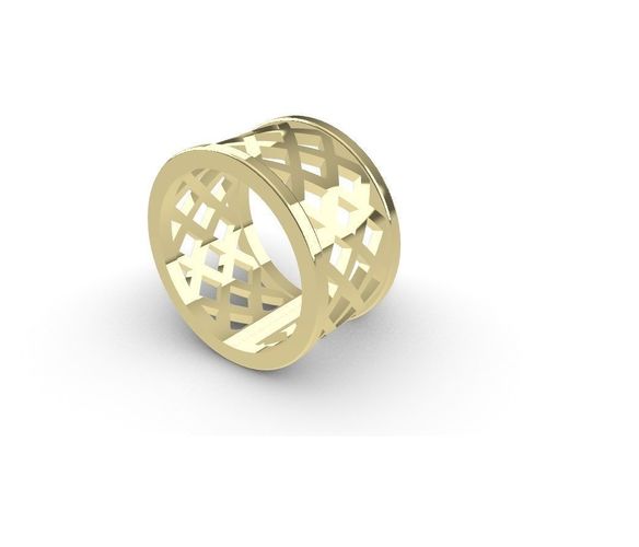 mesh ring 3D print model