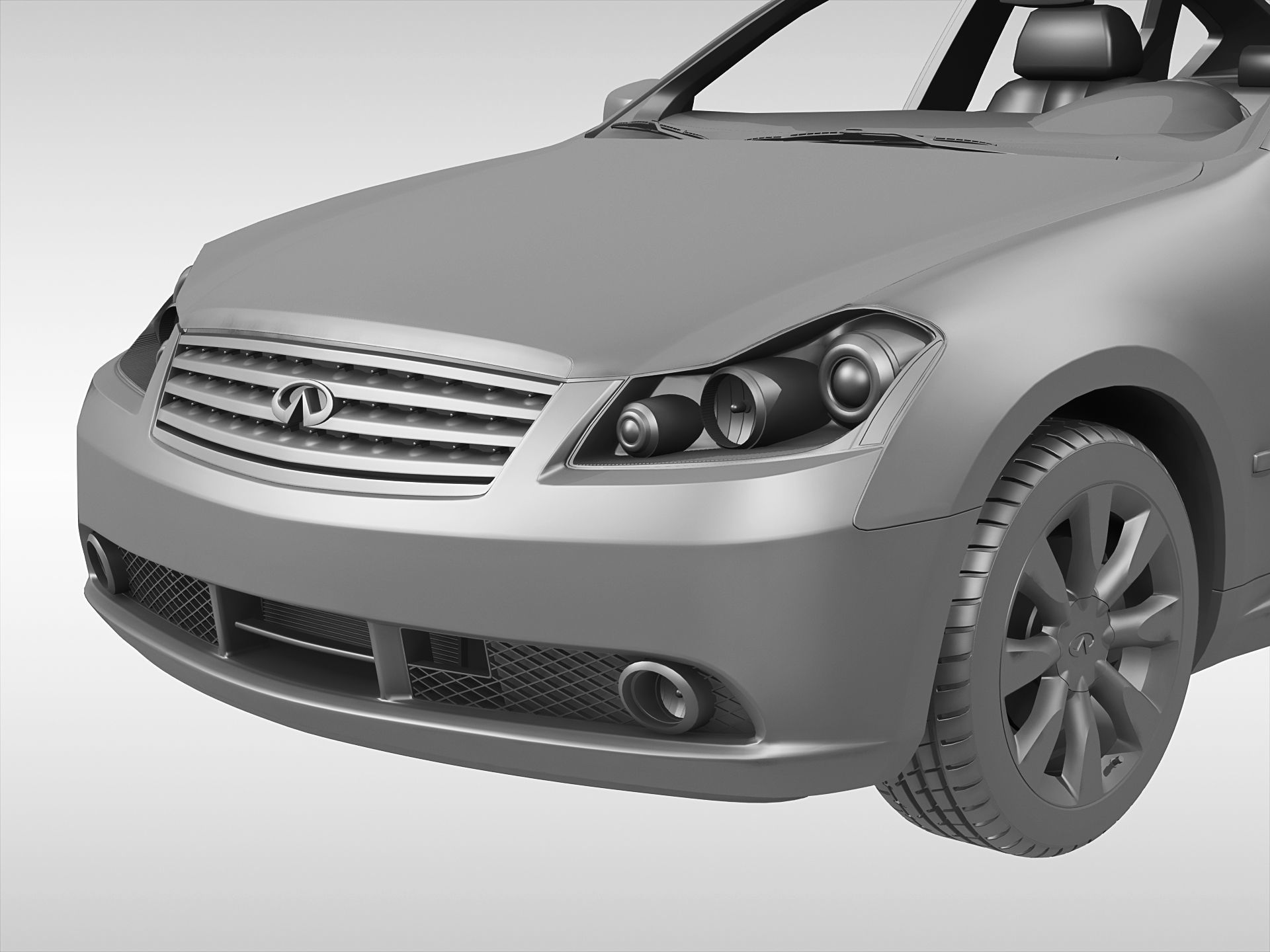 Infiniti M35 2005 - 2007 3D model_9