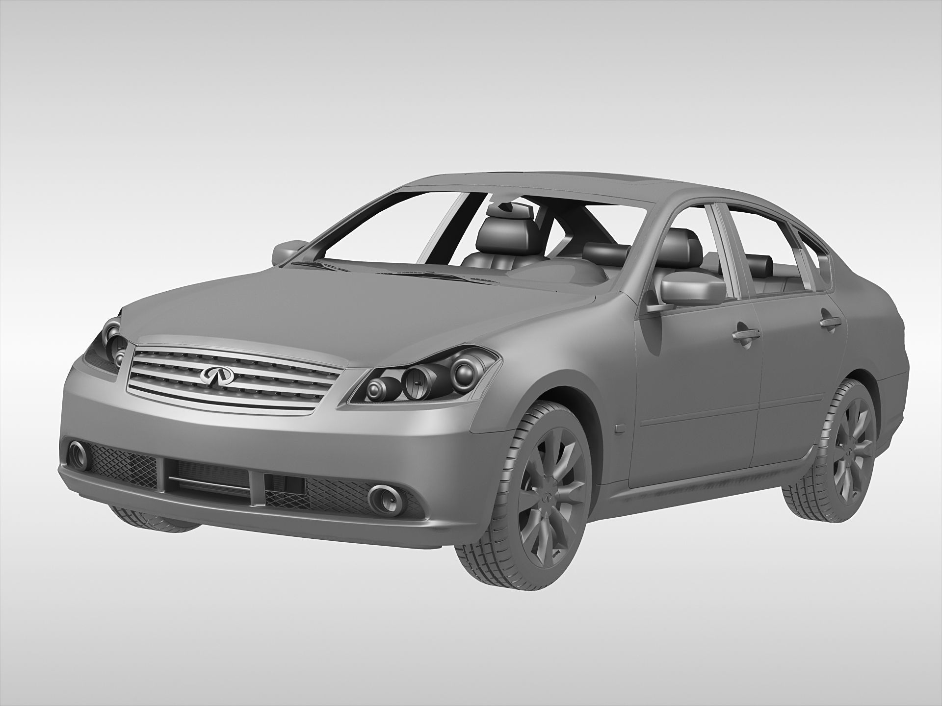Infiniti M35 2005 - 2007 3D model_6