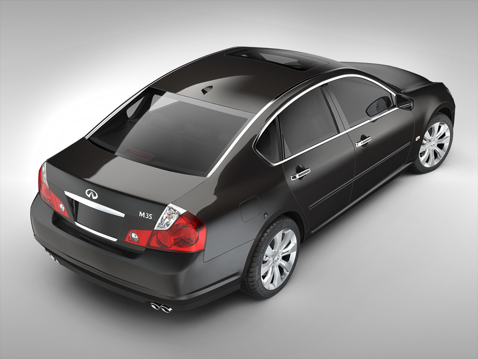 Infiniti M35 2005 - 2007 3D model_2