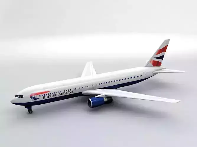  Boeing 767-300 Airliner - British Airways