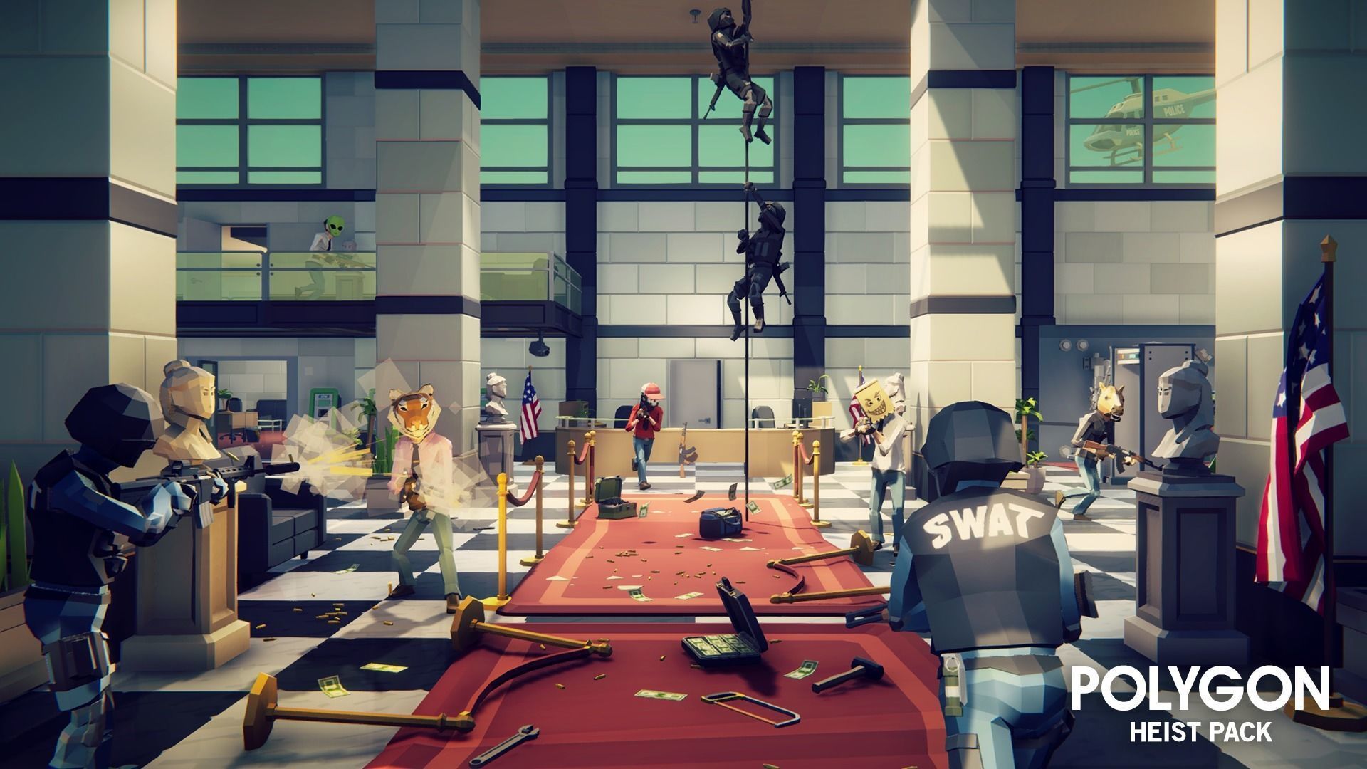 POLYGON - Heist Pack Low-poly 3D model_2