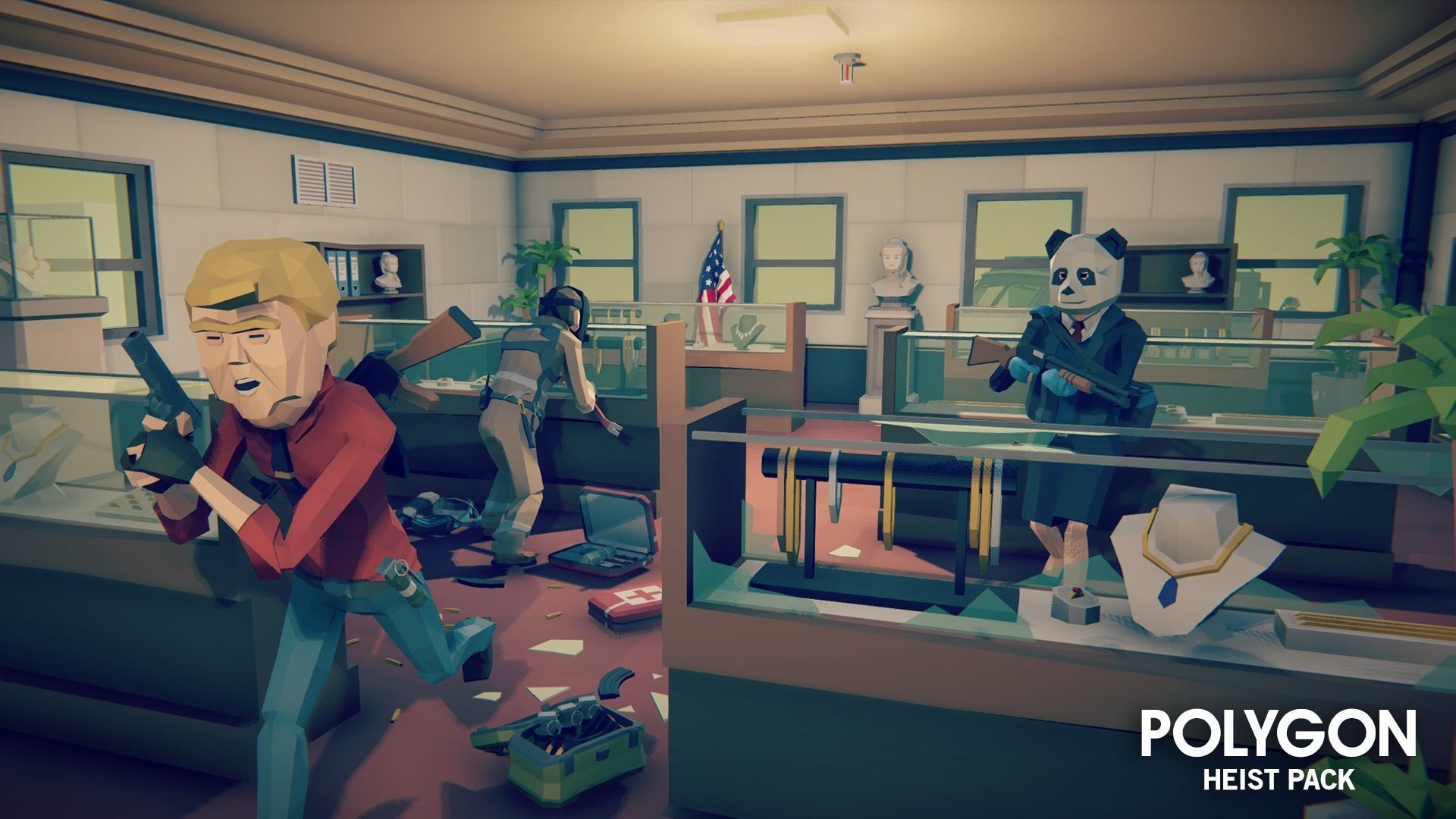 POLYGON - Heist Pack Low-poly 3D model_5