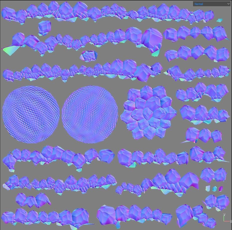 Dragon egg PBR low poly Low-poly 3D model_8