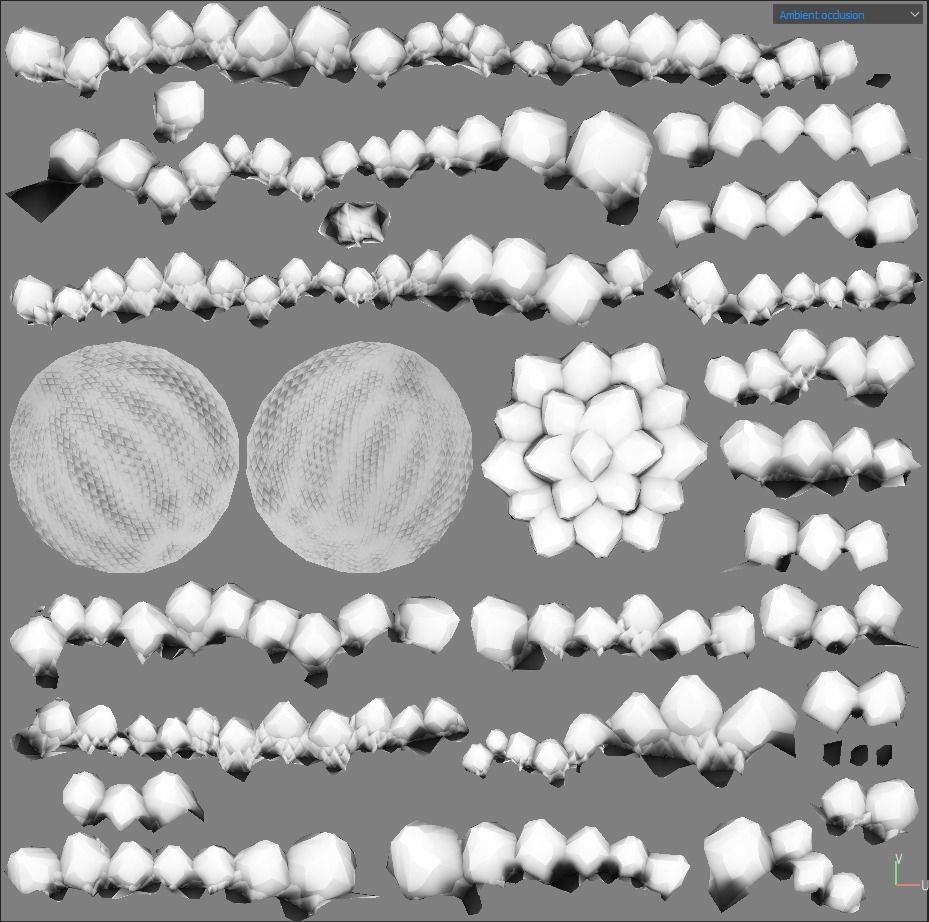 Dragon egg PBR low poly Low-poly 3D model_7