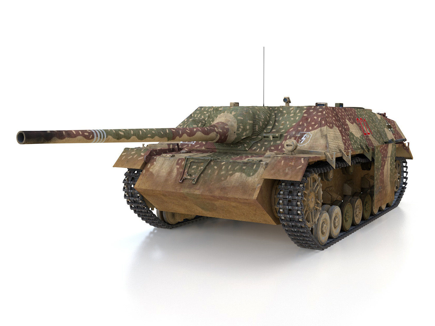 Jagdpanzer IV L70V Late Production - 211 3D model_1