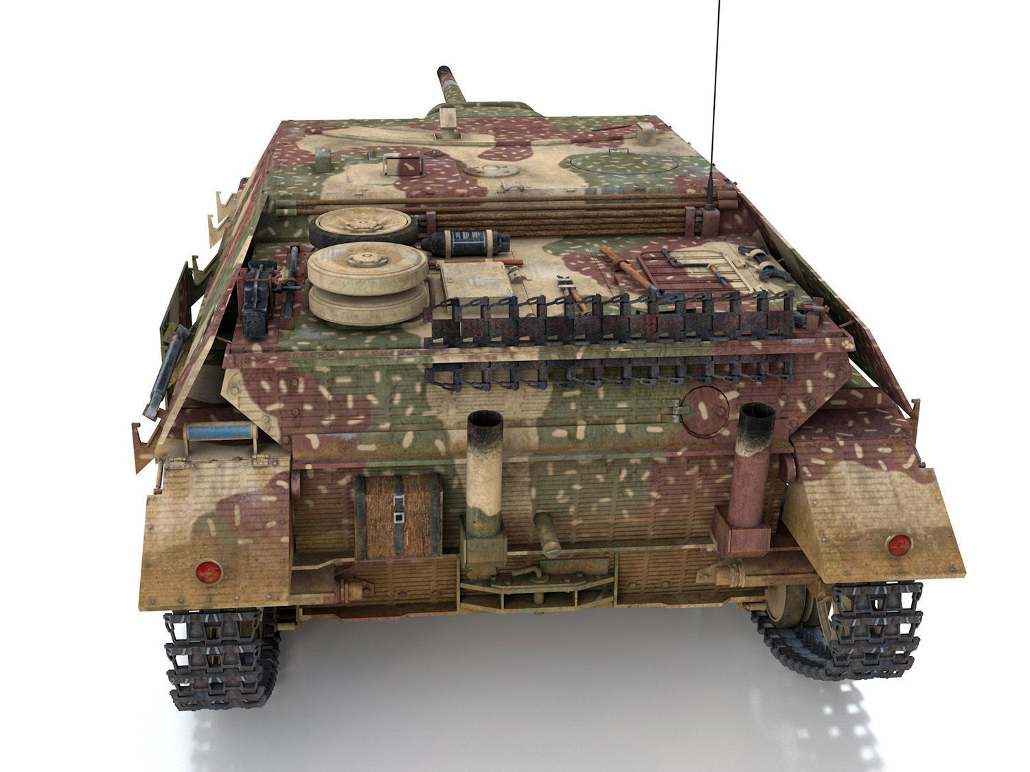Jagdpanzer IV L70V Late Production - 211 3D model_4