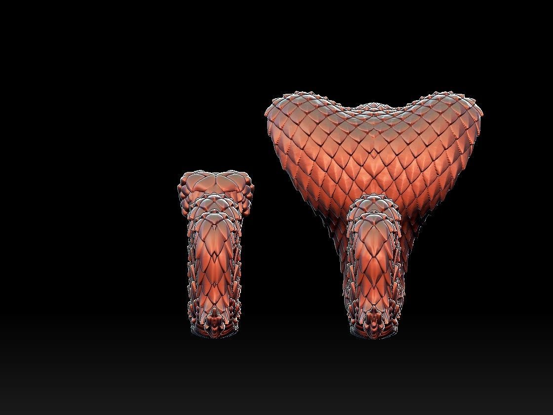 Cobra Snake 3D print model_6