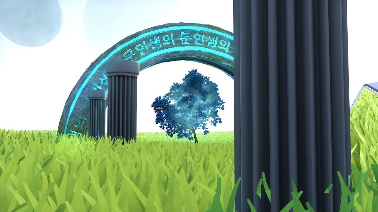 the gate of life  3D model_5