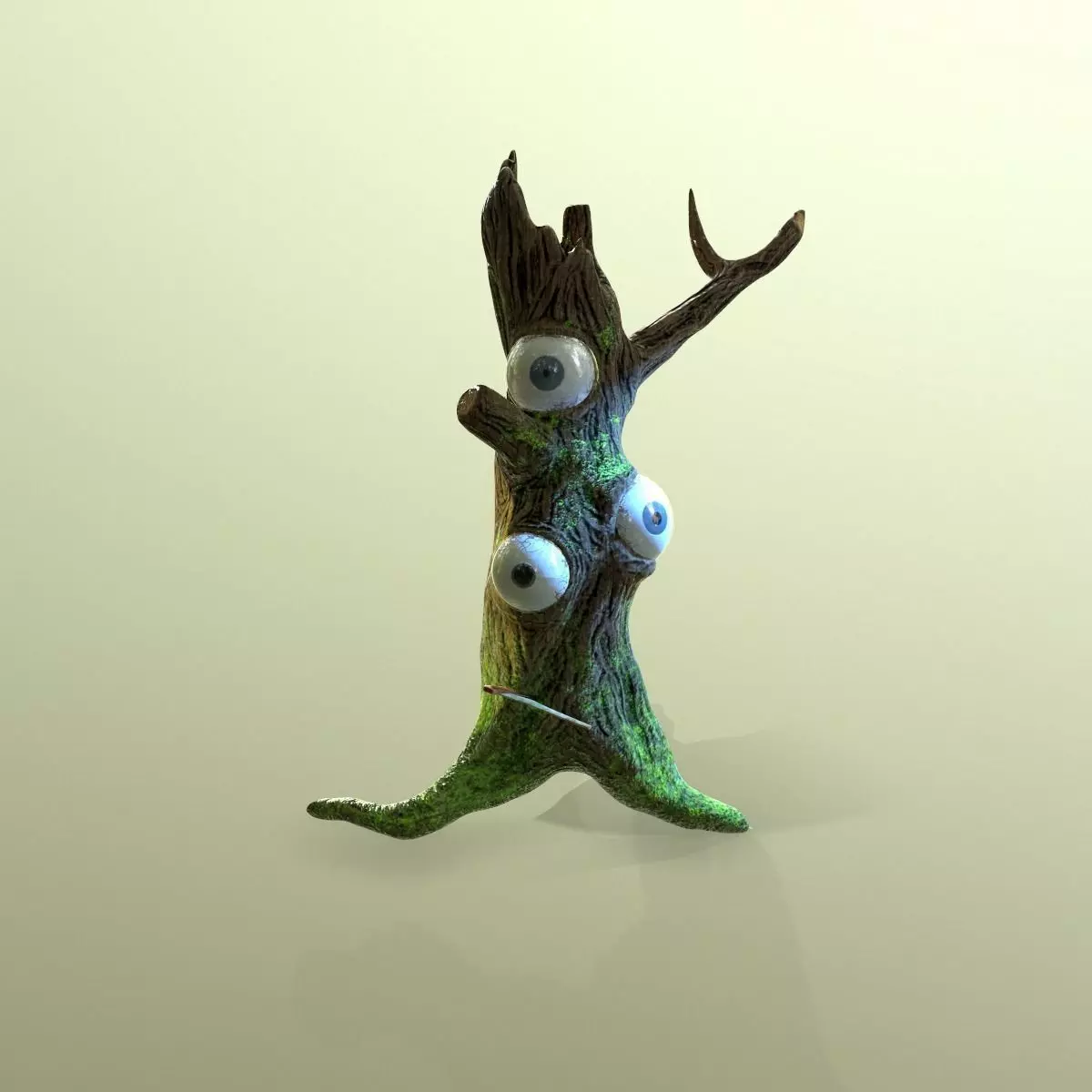 Tree Monster Model 3D model Tree Monster VR / AR / low-poly | CGTrader