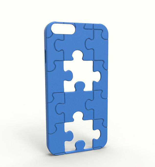 Iphone 6 Case - Missing piece 3D print model_1