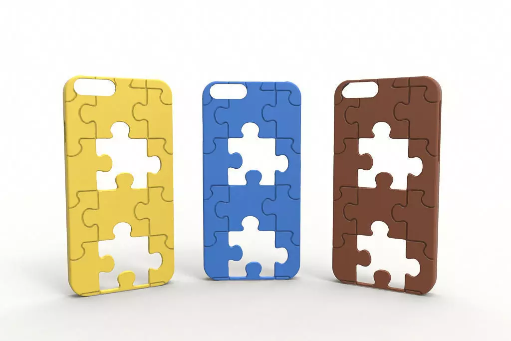 Iphone 6 Case - Missing piece 3D print model_0