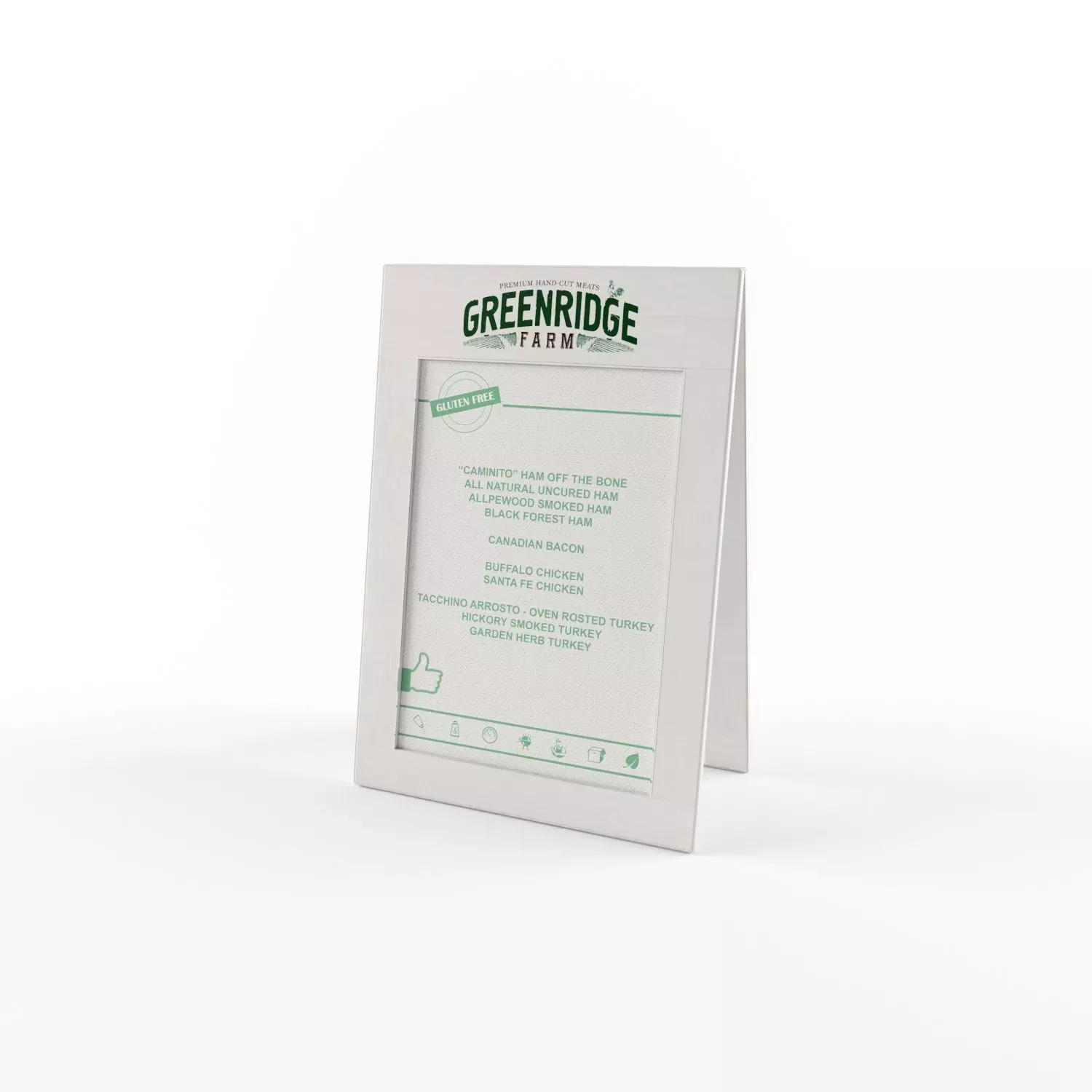 TL Stand Board 01 Free low-poly 3D model_0