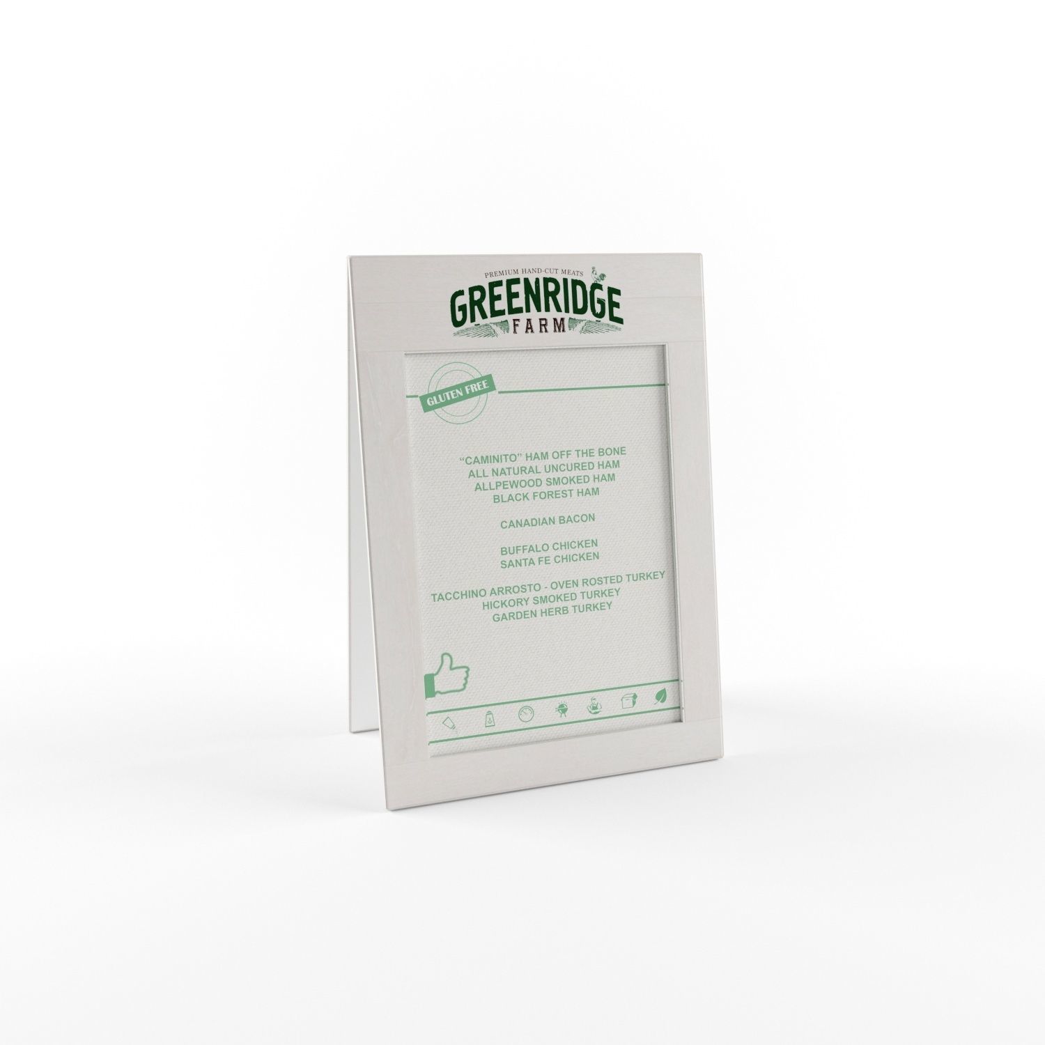 TL Stand Board 01 Free low-poly 3D model_1