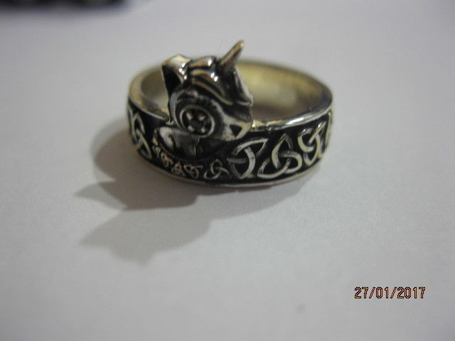 Unicorn Ring - replica 3D print model_3