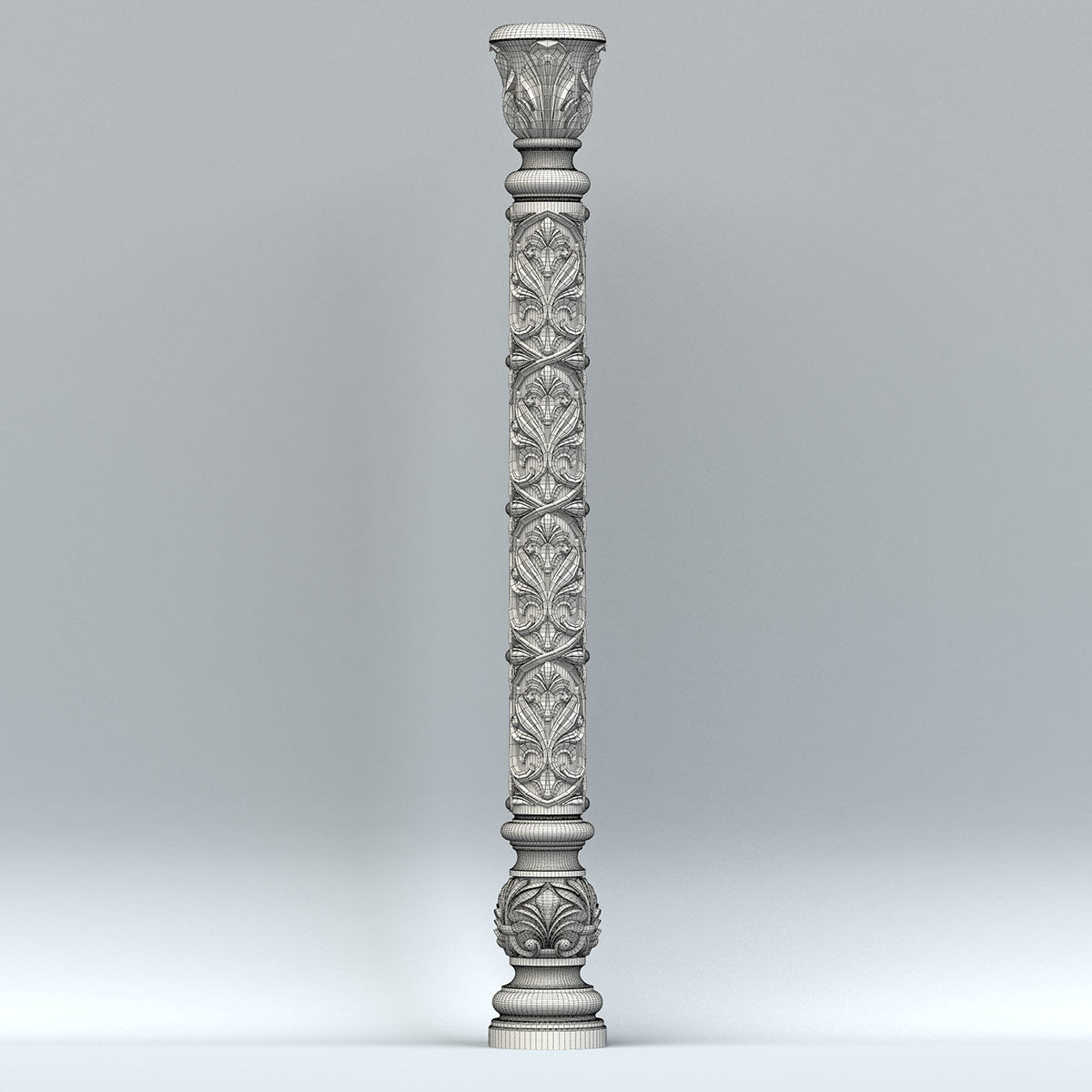 Column 005 3D model_4