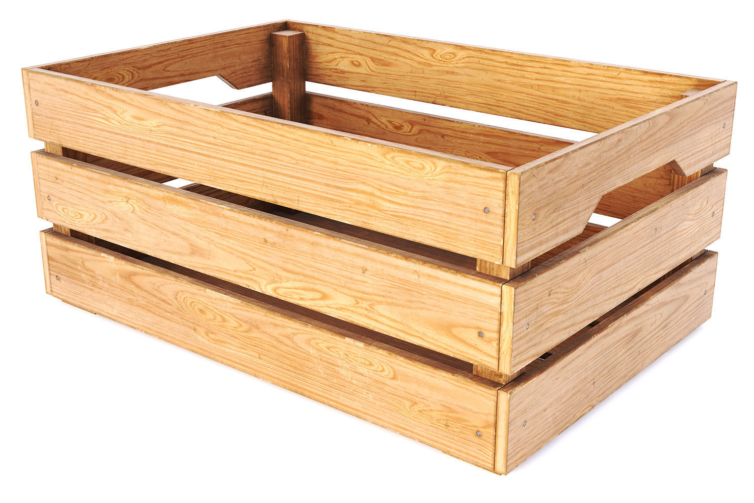 wooden box - PBR Game-Ready Low-poly 3D model_4