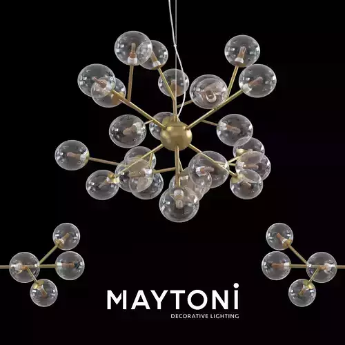 Pendant Dallas MOD545PL-24G Maytoni Modern Free 3D print model