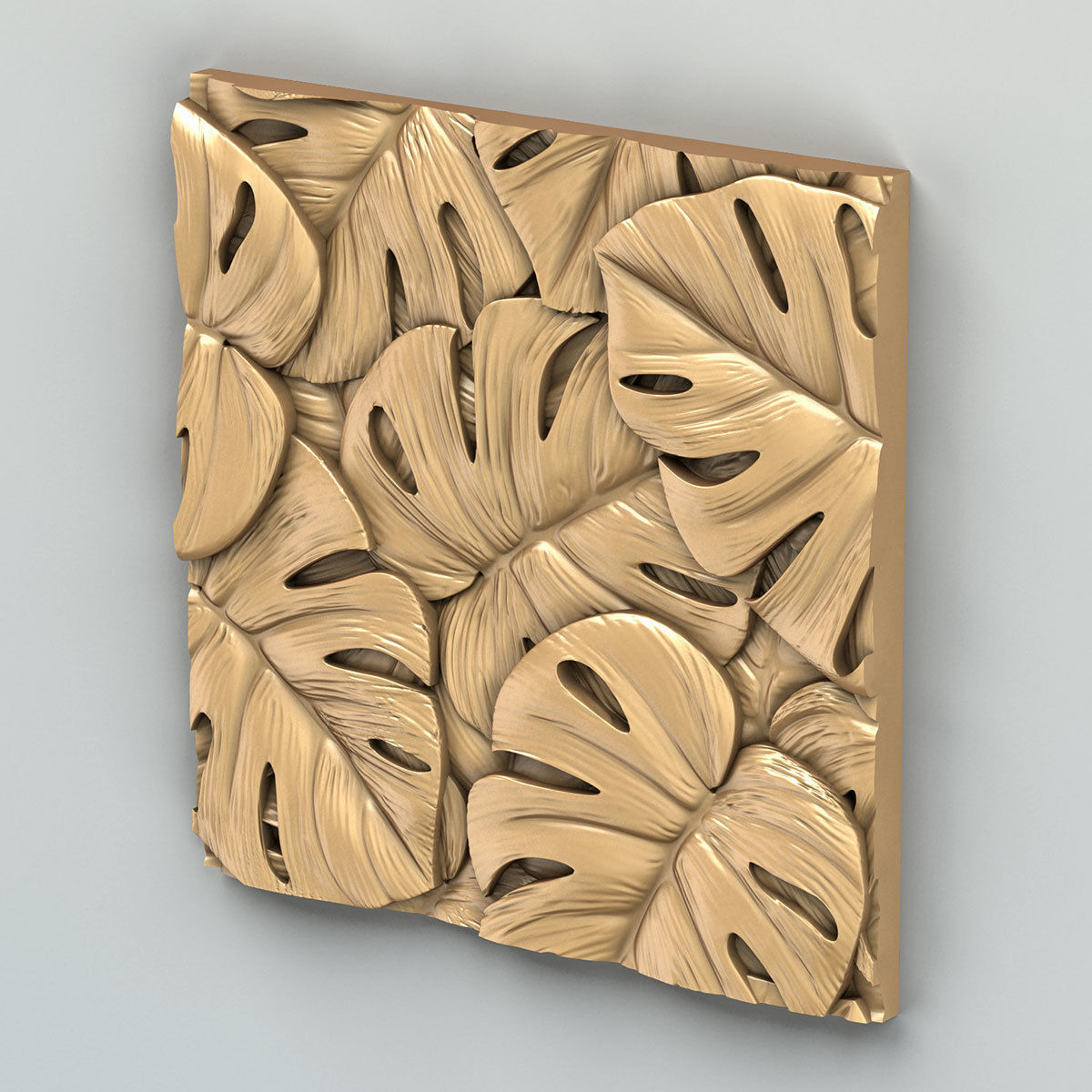 Wall panel 006 3D model_2