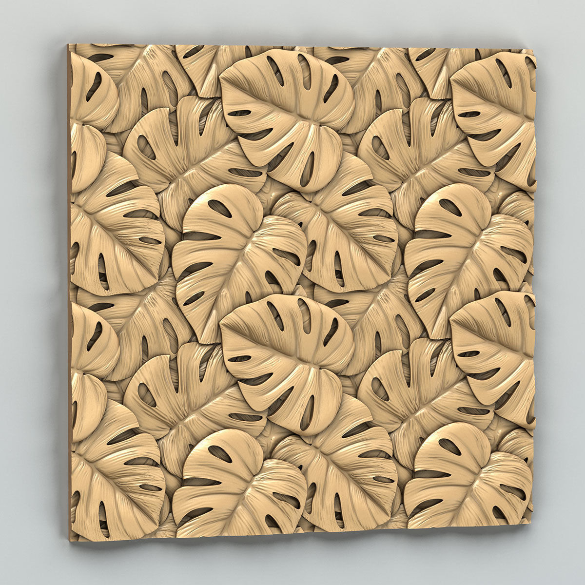 Wall panel 006 3D model_5