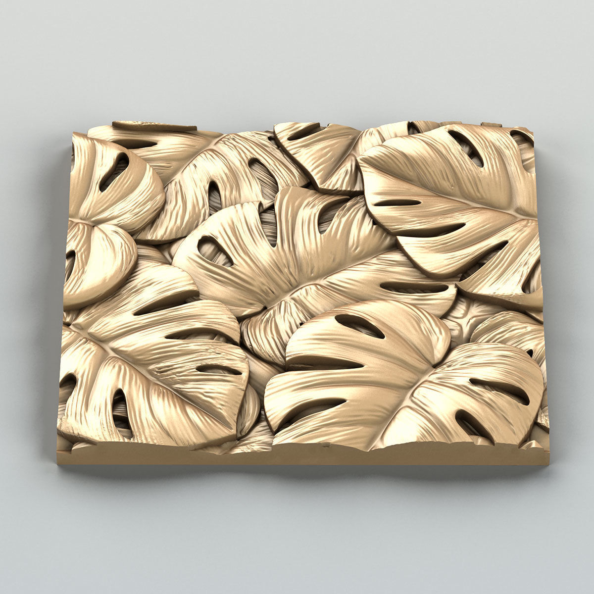 Wall panel 006 3D model_4