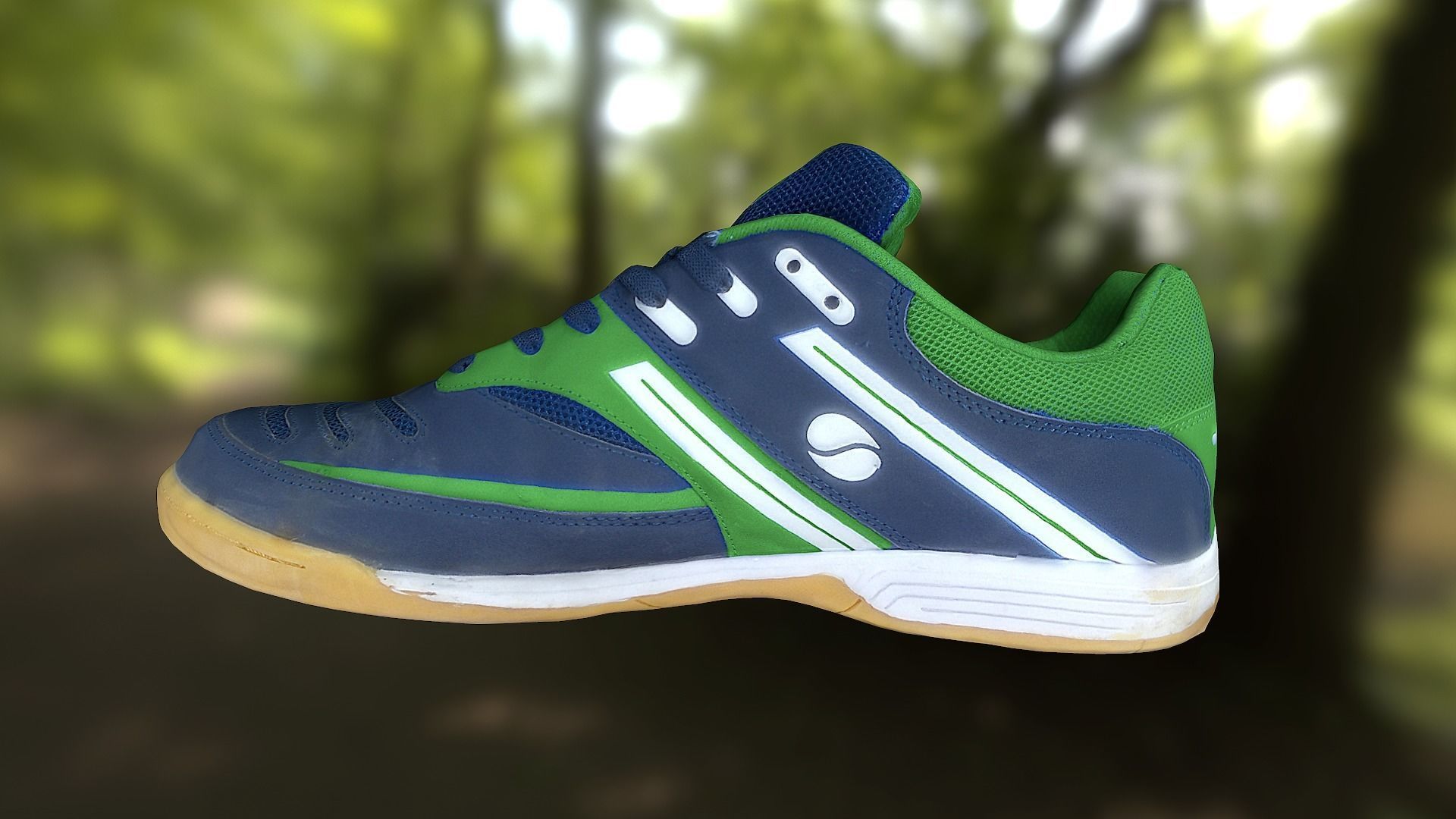 Shoe low poly 3D model badminton Low-poly 3D model_5