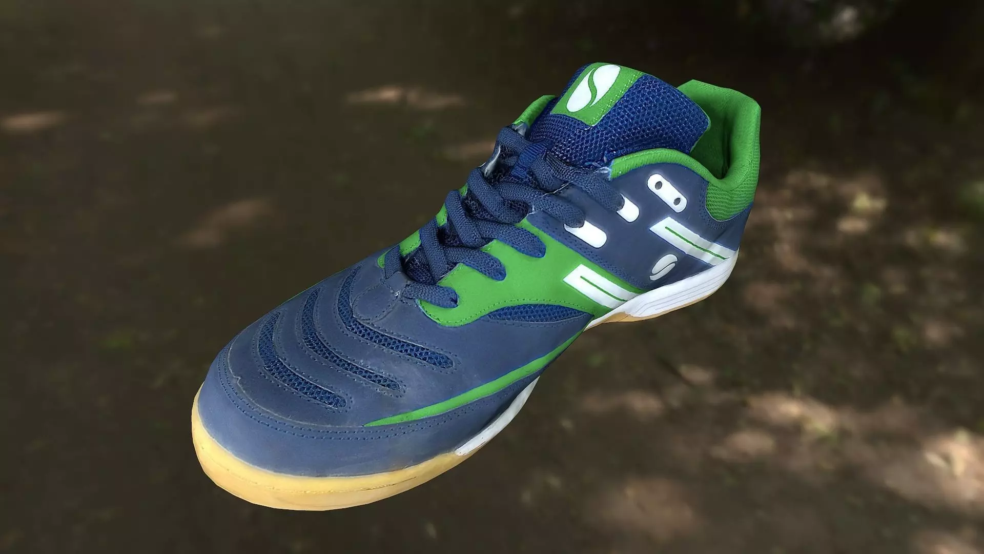Shoe low poly 3D model badminton Low-poly 3D model_0