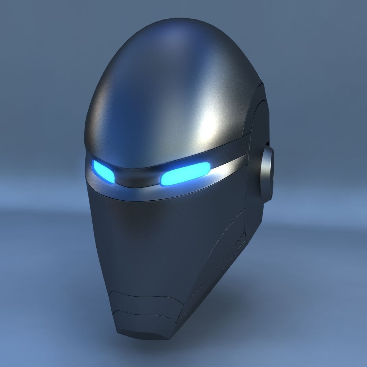Robot Head E 3D Model .max