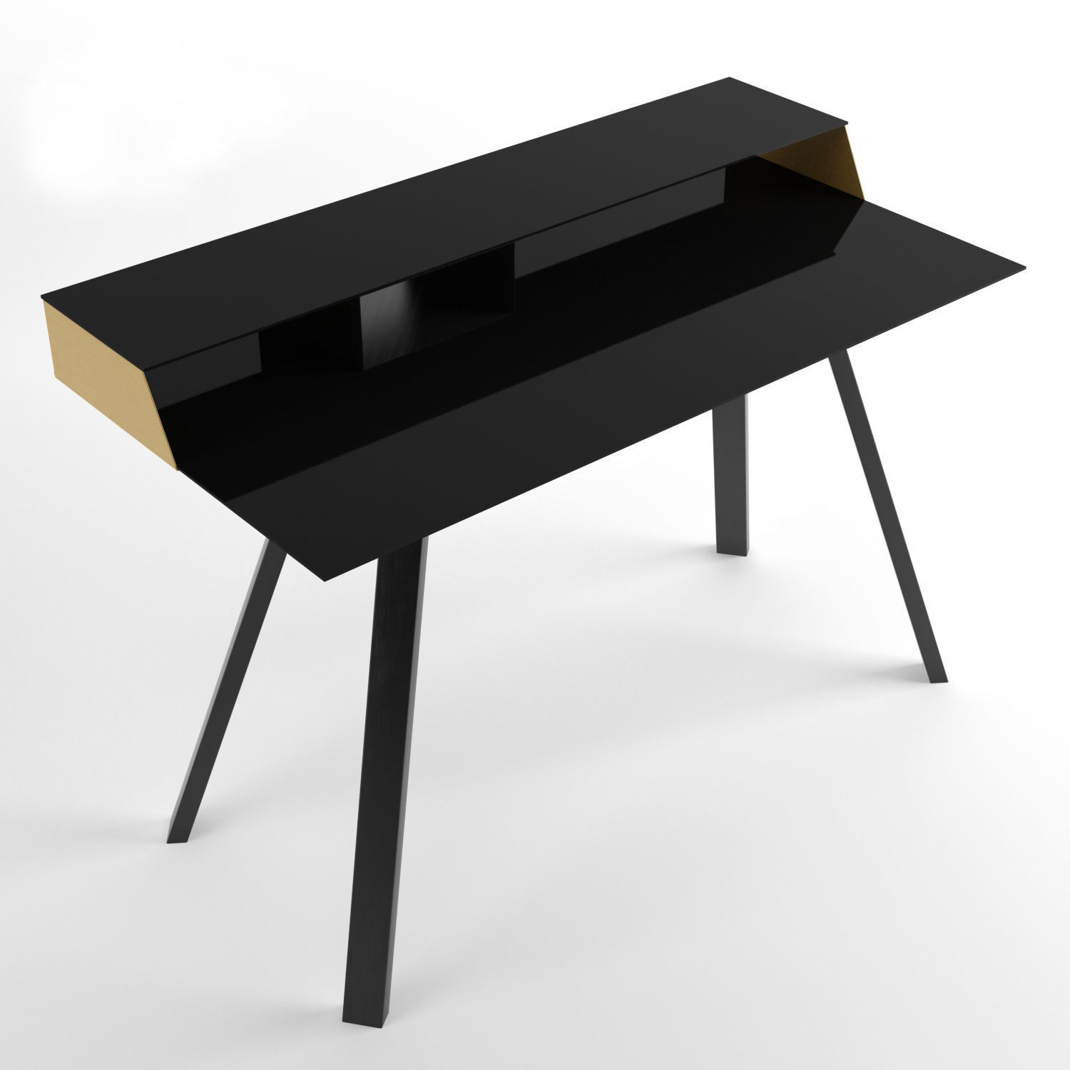 Jahnke Schreibtisch Smart Work Low-poly 3D model_1