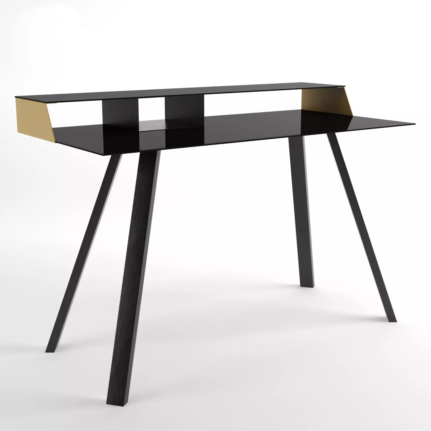 Jahnke Schreibtisch Smart Work Low-poly 3D model_0