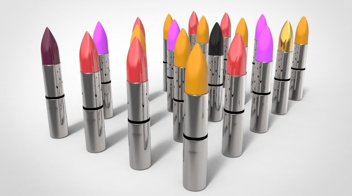 Lipstick 3D model_3