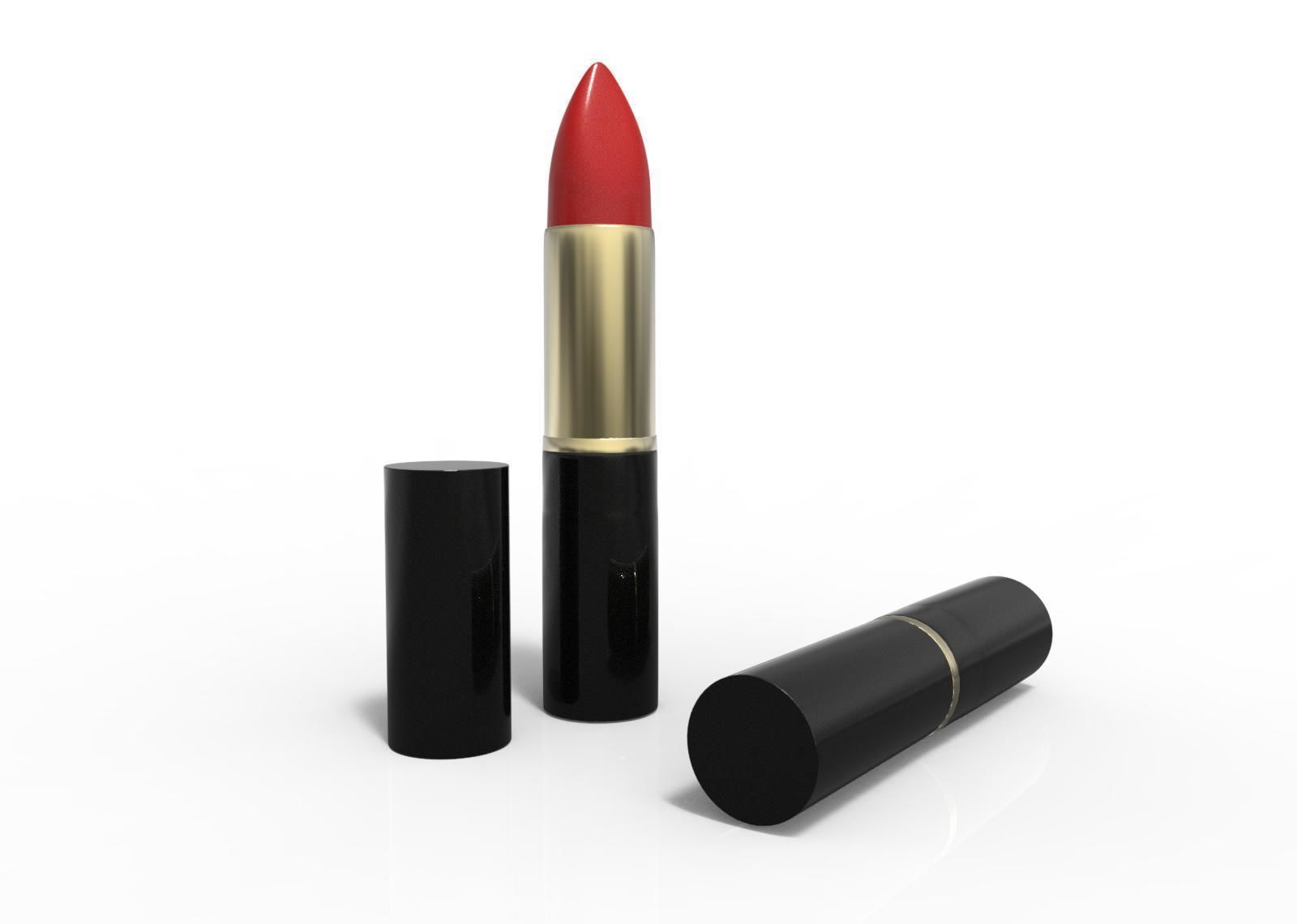 Lipstick 3D model_5