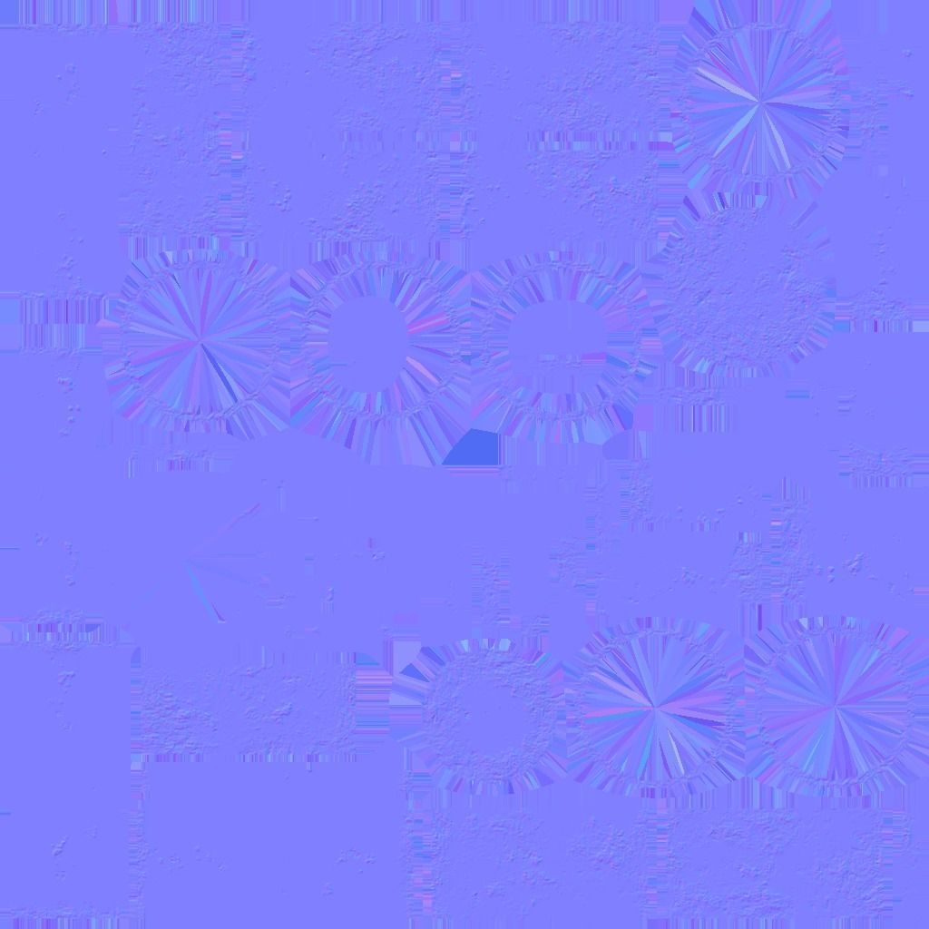 Industrial Pipes Low-poly 3D model_7