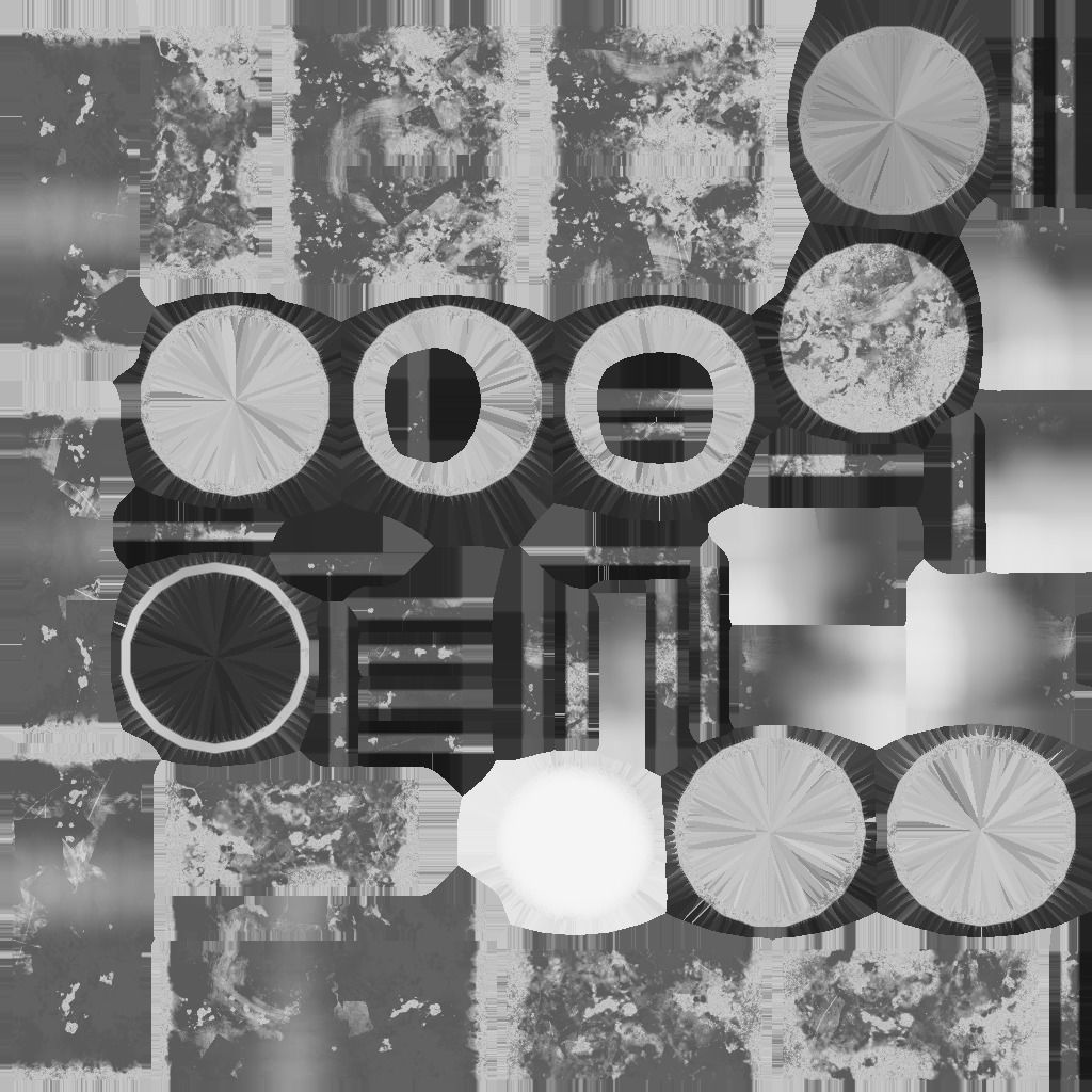 Industrial Pipes Low-poly 3D model_8