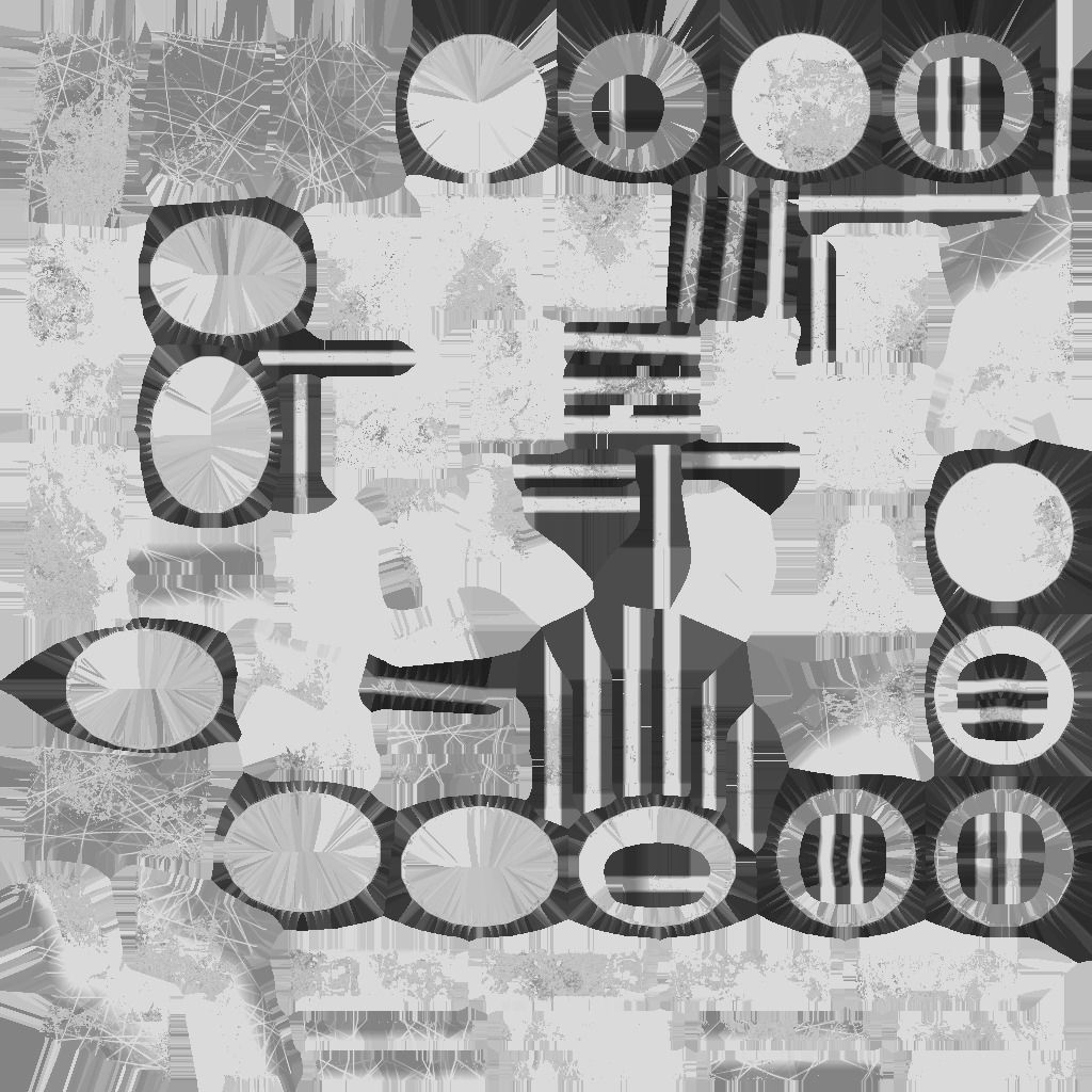 Industrial Pipes Low-poly 3D model_10