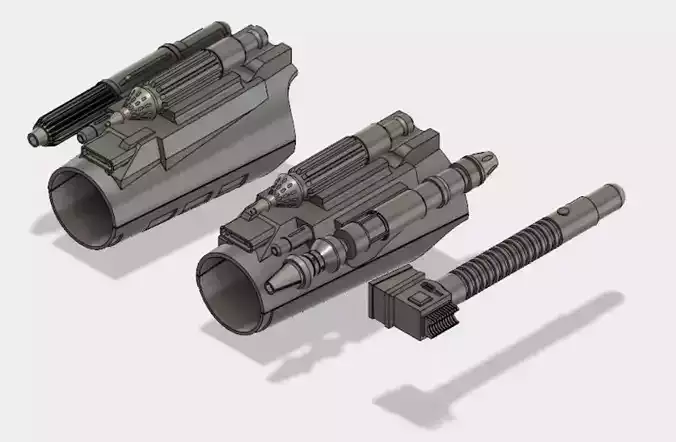 Modular Gauntlet System - Mandalorian Gauntlets 3D print model