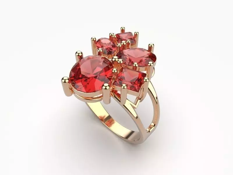 Ring from Kazakhstan 3D print model_0