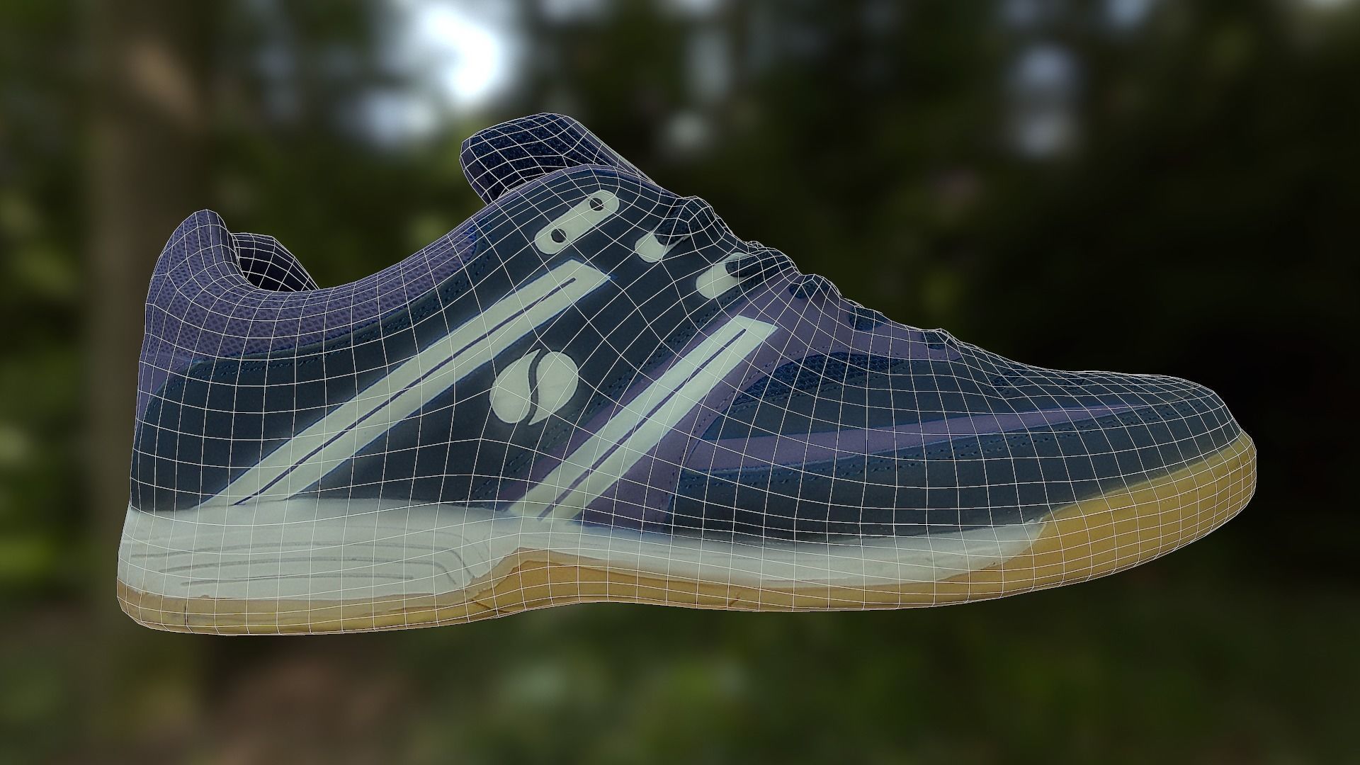 Sport shoe low poly 3D model Low-poly 3D model_12