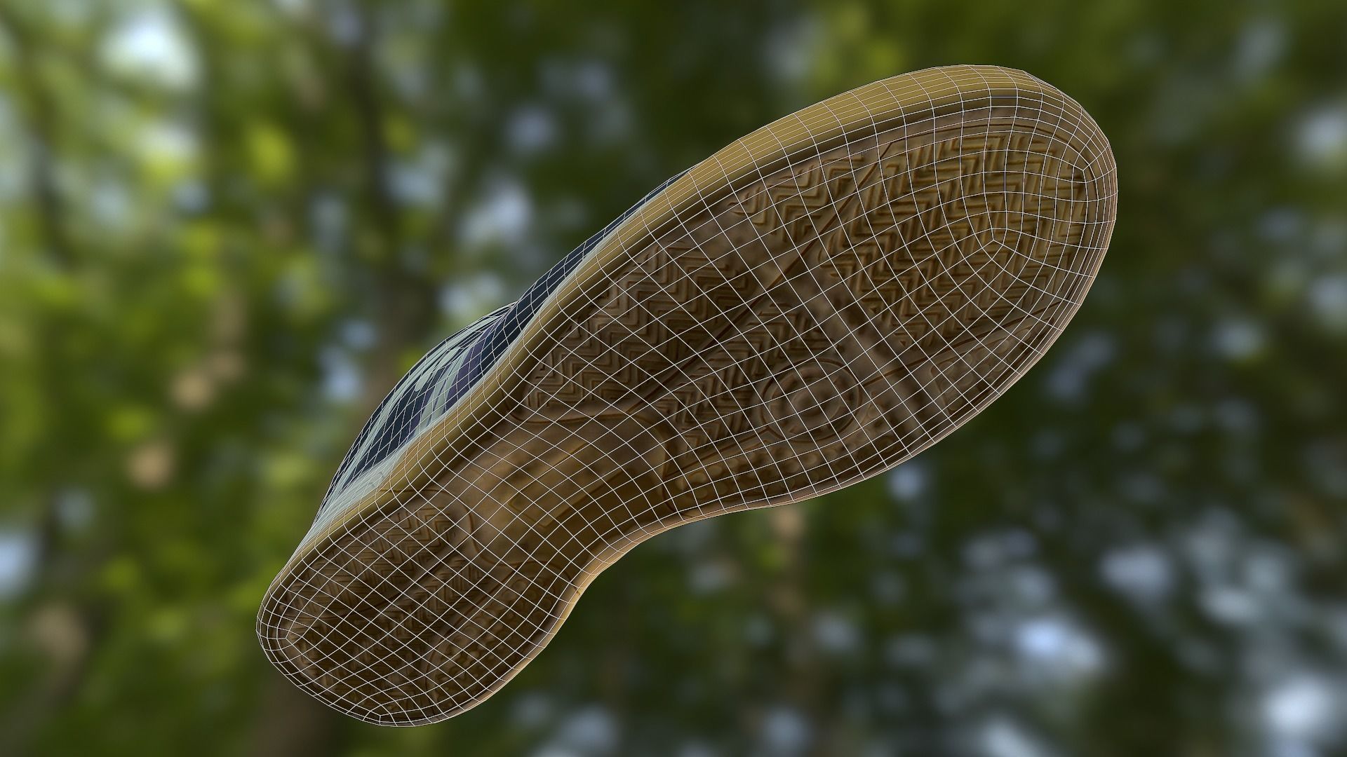 Sport shoe low poly 3D model Low-poly 3D model_14