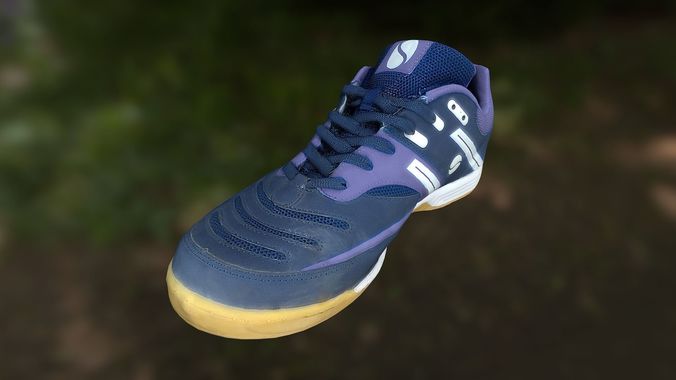 Sport shoe low poly 3D model Low-poly 3D model