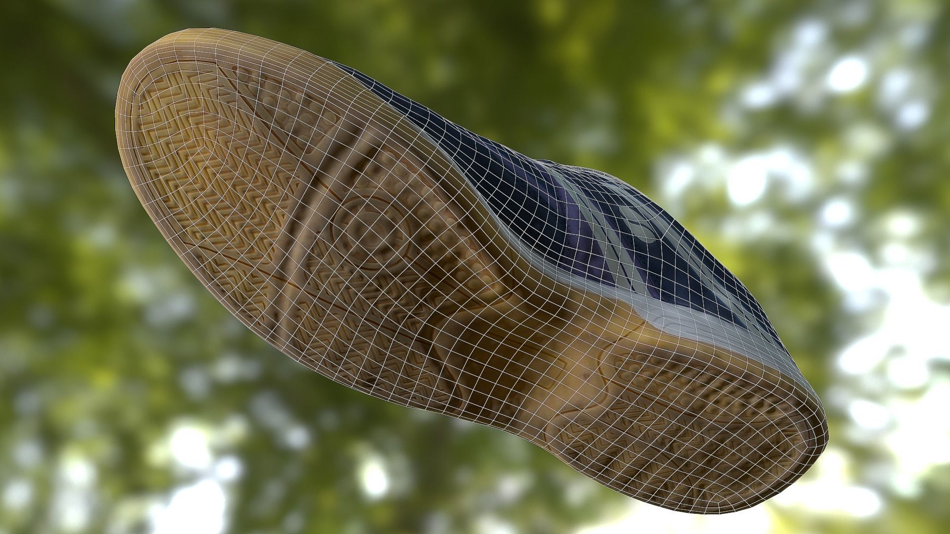 Sport shoe low poly 3D model Low-poly 3D model_15