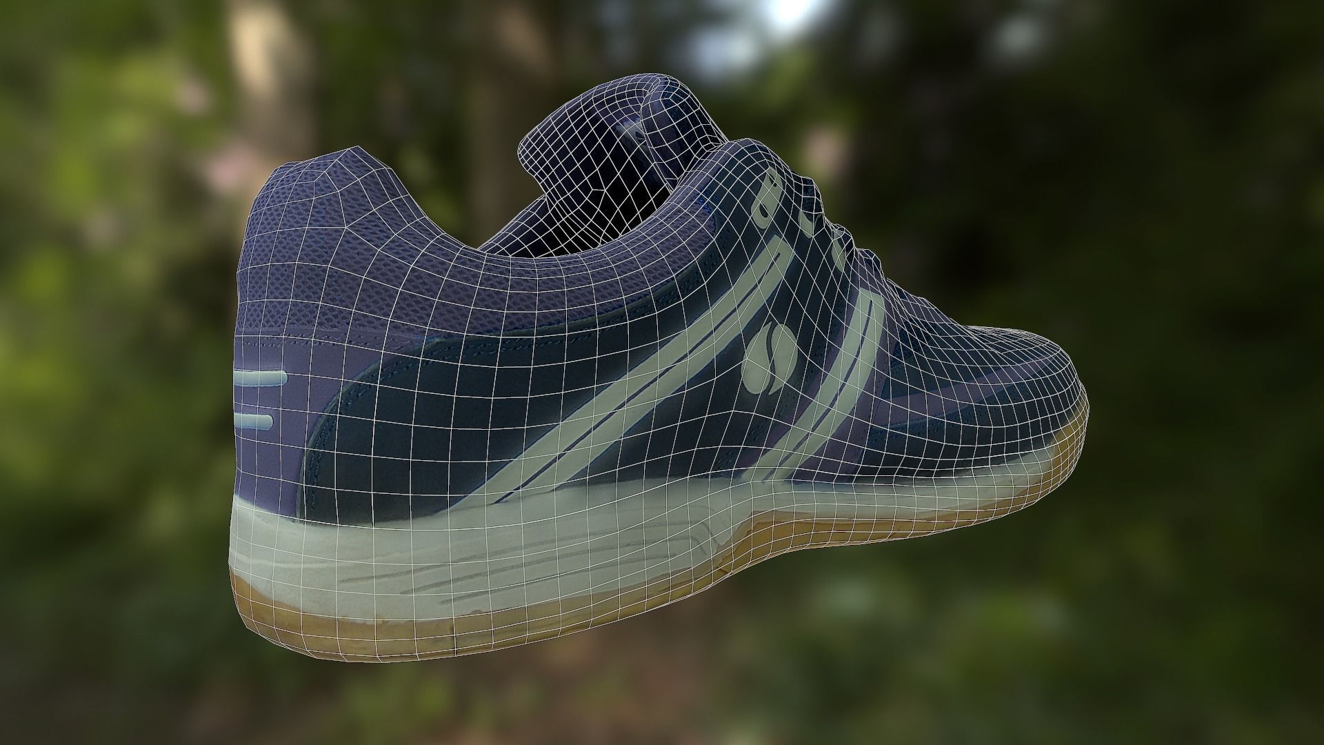 Sport shoe low poly 3D model Low-poly 3D model_10